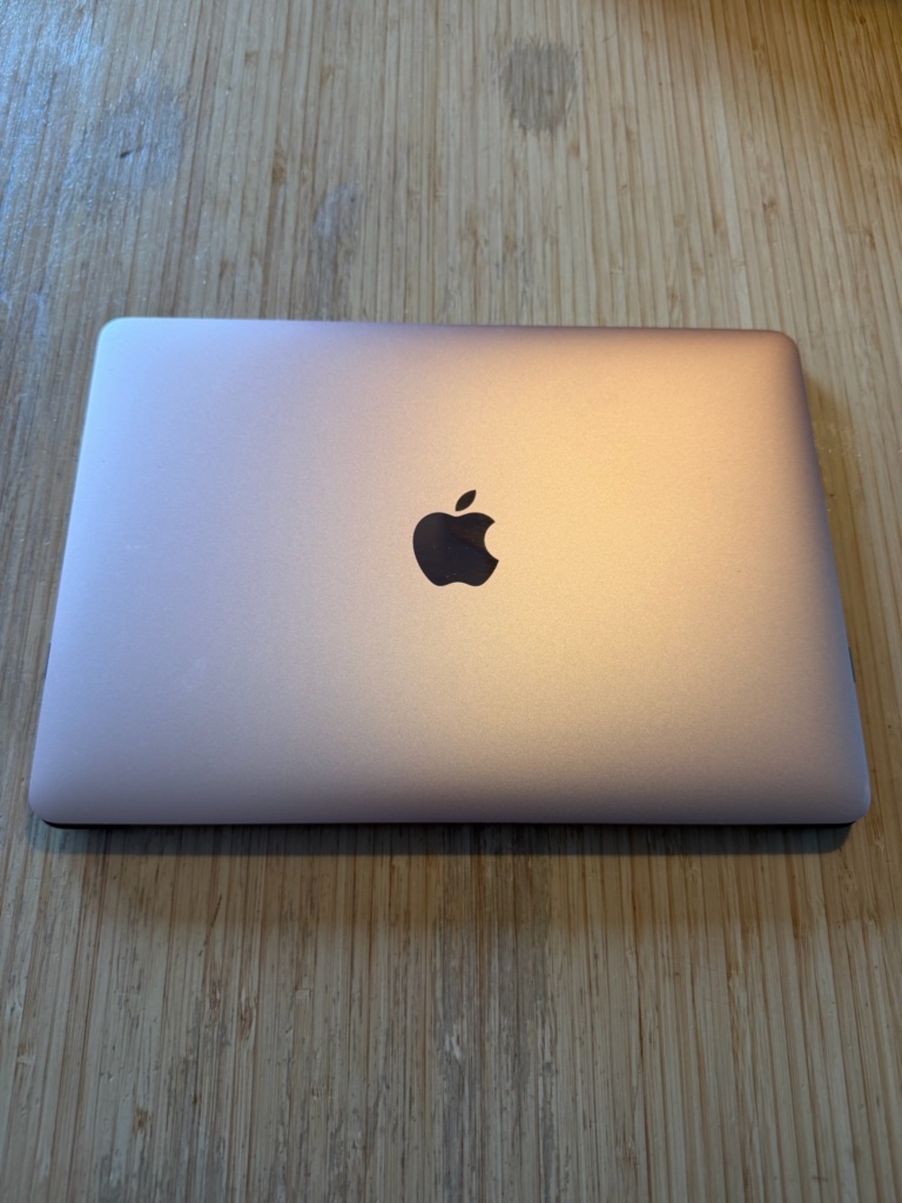 2017 Rose Gold Apple MacBook